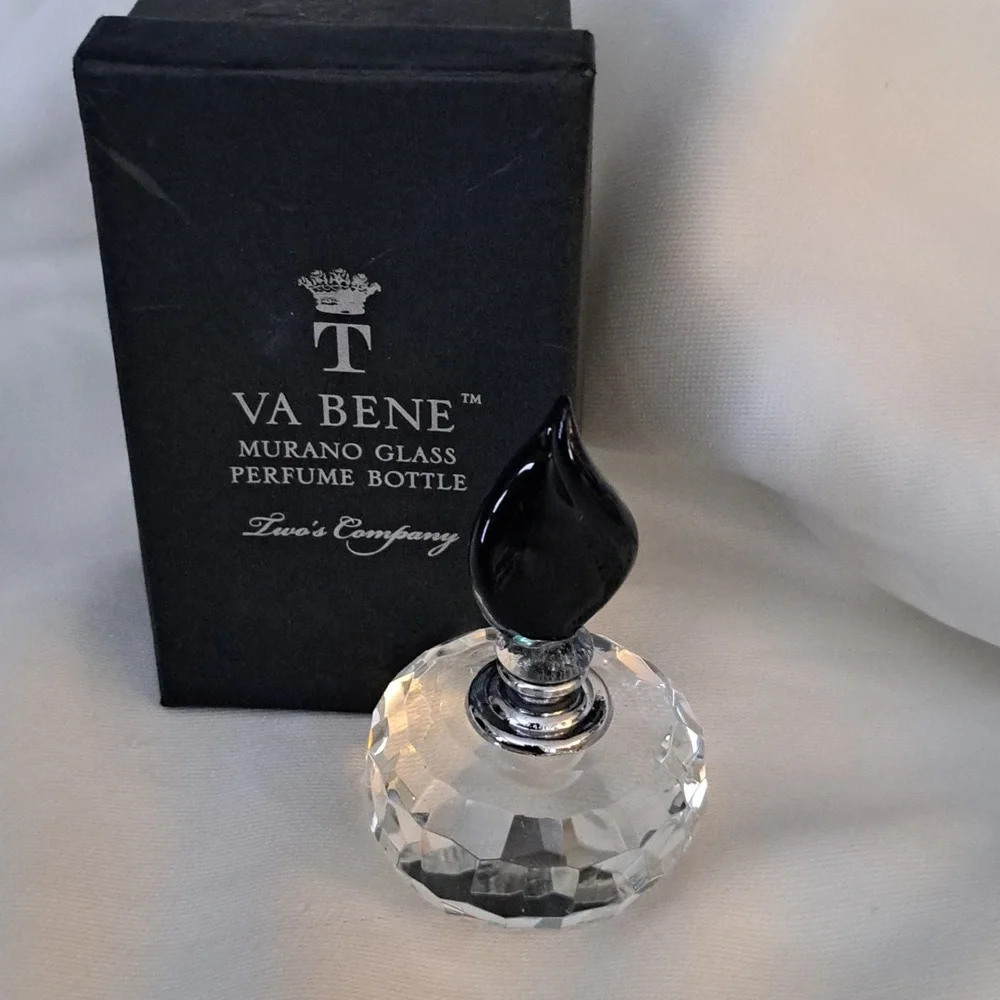 Murano glass purfume bottle